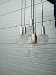 Żyrandol lampa kaskadowa Leuchten Vintage - Prl Lata 60 / 70