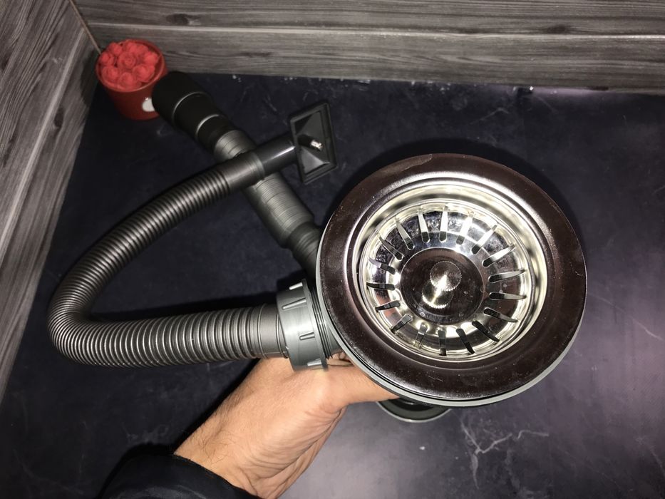 Акція. Євросифон для кухні.  Сифон для мойки