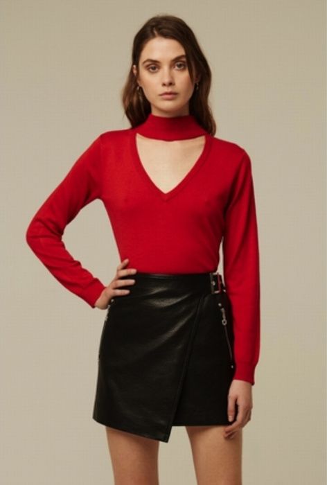 Dzianinowy sweterek bluzka Deby Debo