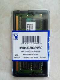 Pamięć 8 GB RAM DDR3 do laptopa - Kingston KVR1333D3S9/8G