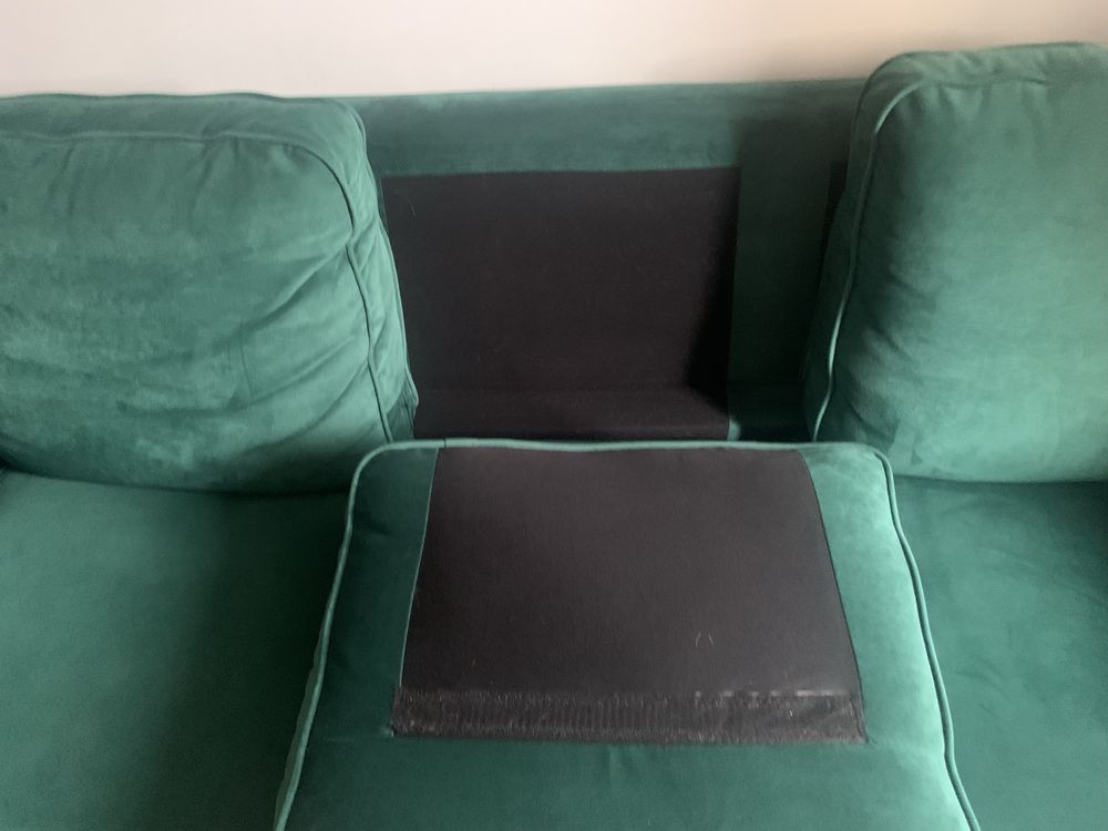 Sofa butekowa zieleń