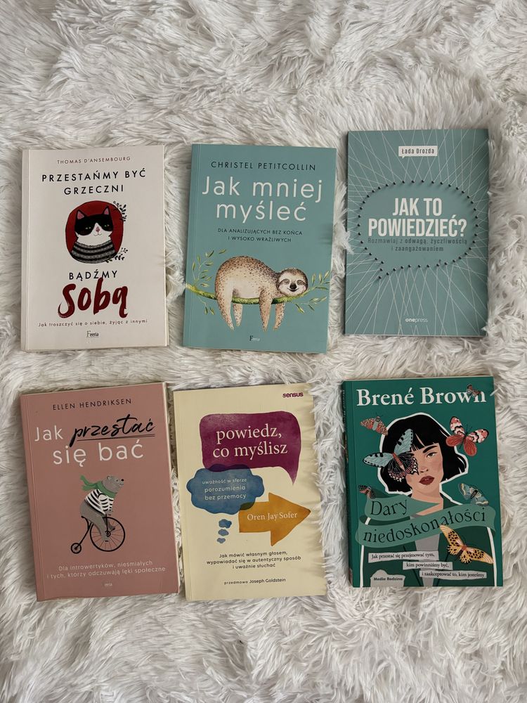 Zestaw książek do rozwoju osobostego