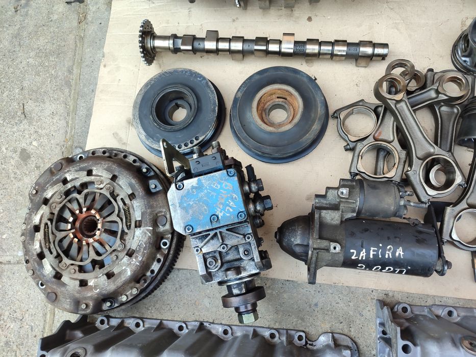 Головка колінвал поршень шатун піддон Opel Astra Vectra Zafira 2.0 2.2