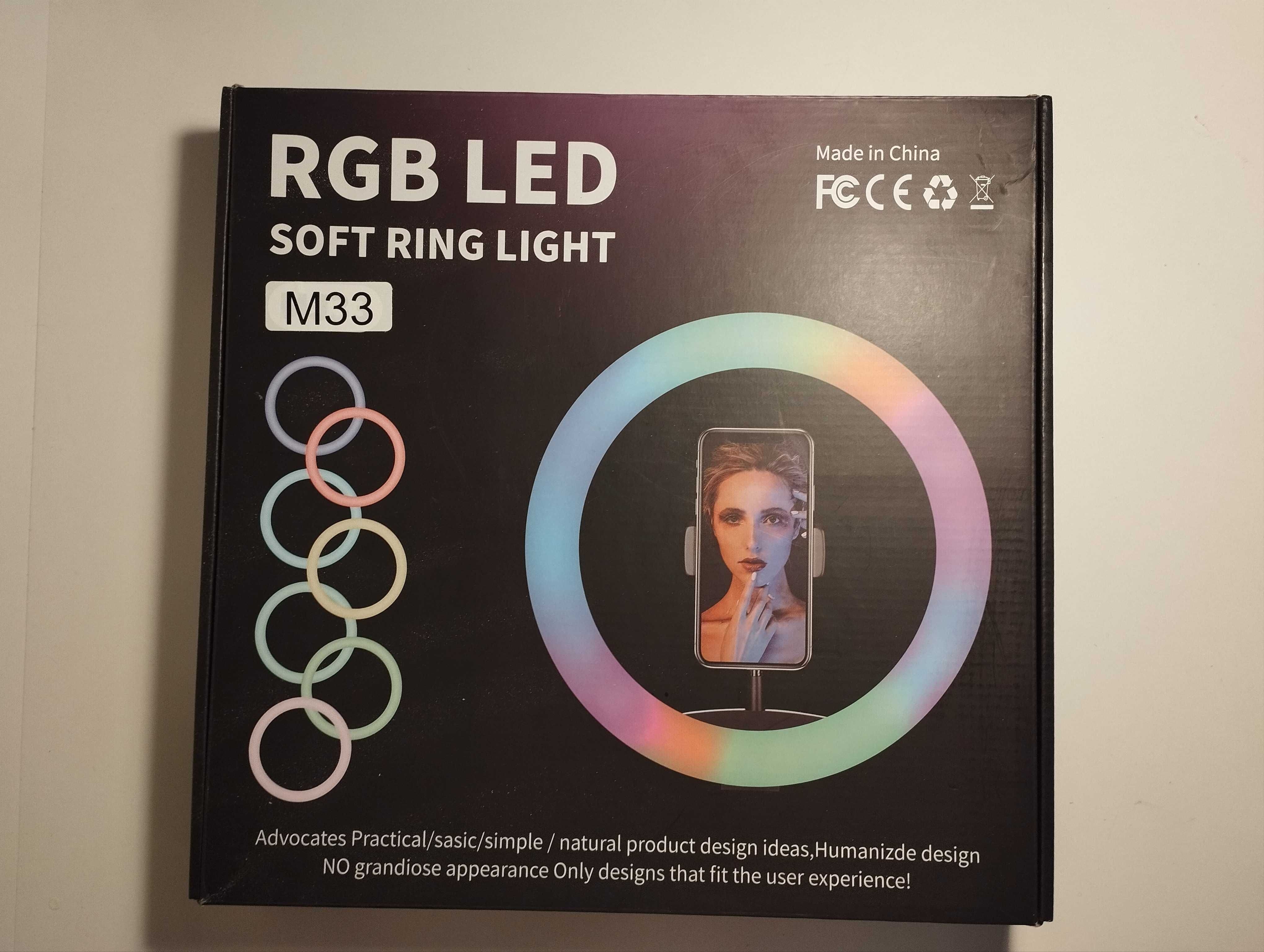 Lampa pierścieniowa RGB LED