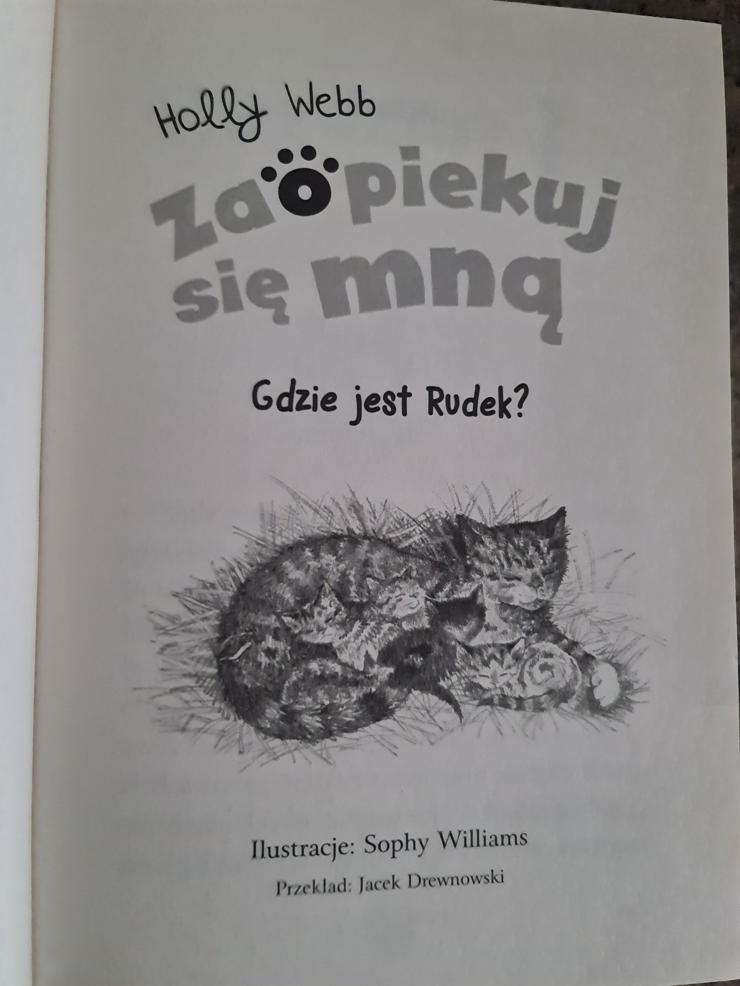 Potrójne Zaopiekuj się mną. Holly Webb.Wzruszające opowieści o kotkach