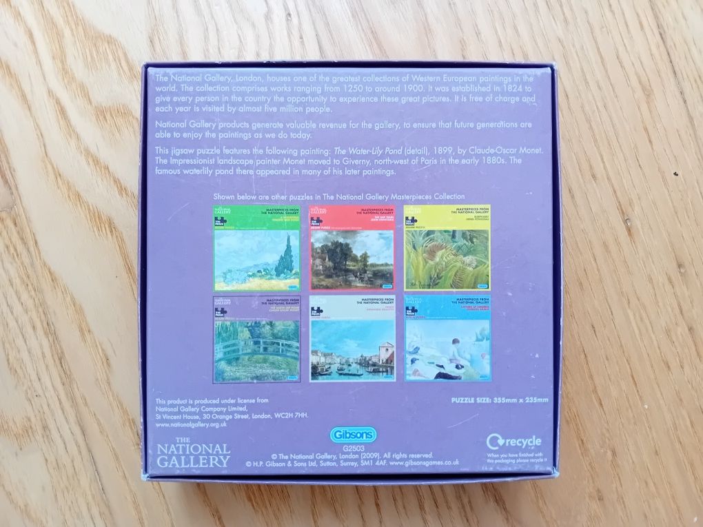 Puzzle Monet 250 peças
