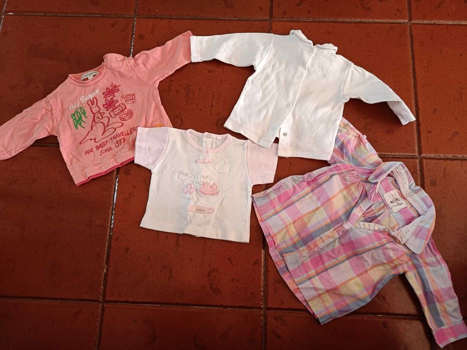 Pack de Roupa 25 Pecas Bebe Menina 6 - 12 meses
