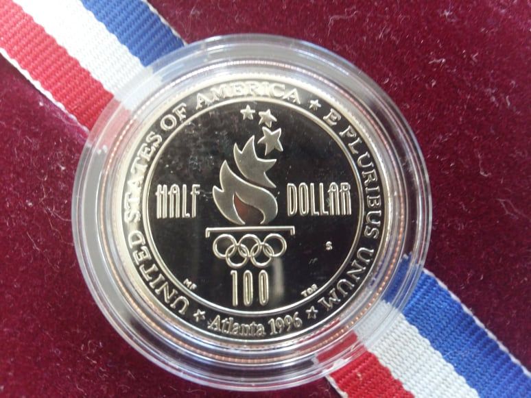 US Olympic Coins Of the Atlanta Centennial Olympic Games