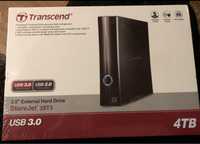 Новий transcend 4tb 3.5 external hard drive storejet 35t3