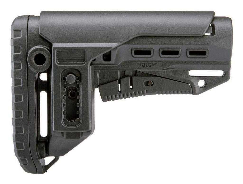 Приклад DLG Mil-Spec з щокою АК AR-15/M4 чорний