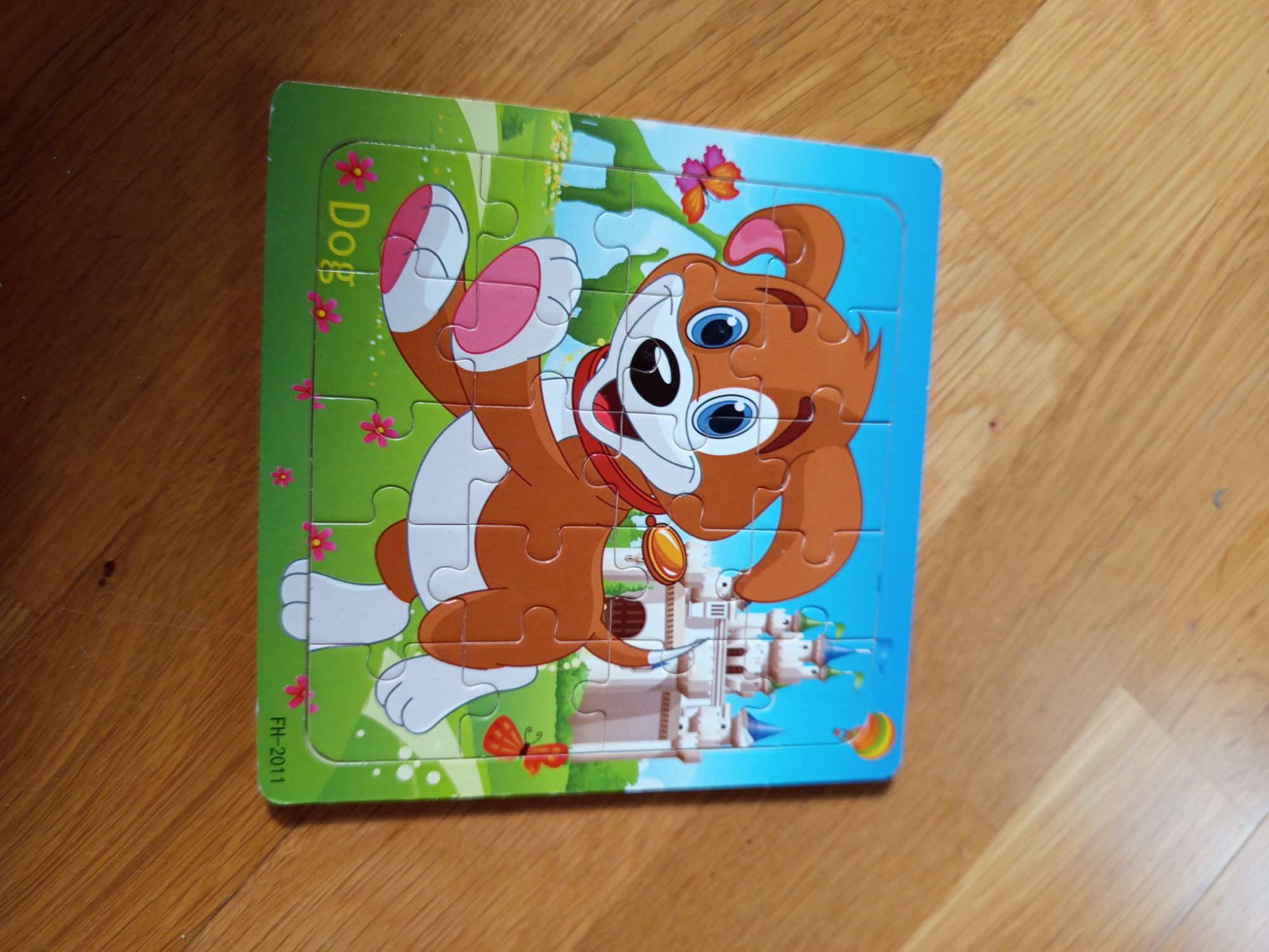 Drewniane puzzle 20 elementów