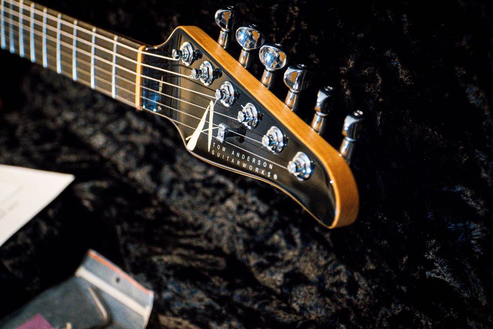 Tom Anderson DROP TOP rok 2004 modern stratocaster nie Suhr,LsL,Fender