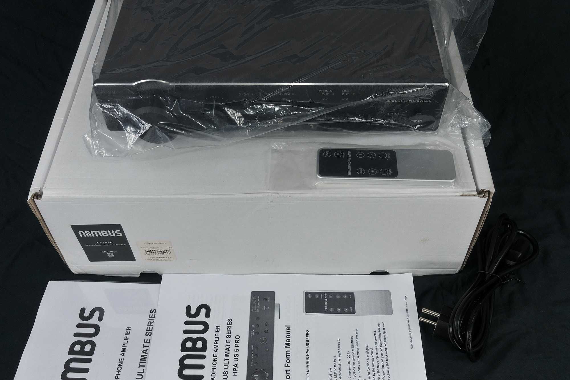 Wzmacniacz słuchawkowy, przedwzmacniacz - Niimbus US 5 Pro - NEW