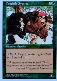 Magic the Gathering  - Pradesh Gypsies - 5th Edition