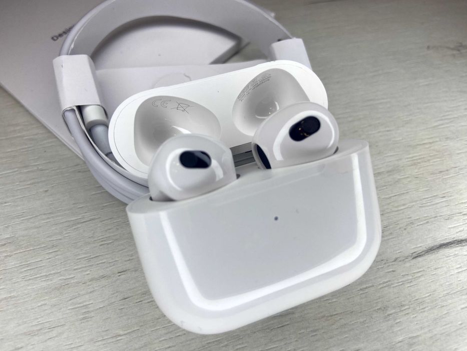 ЛЮКС Беспроводные наушники Airpods 3 для Айфон и Андроид