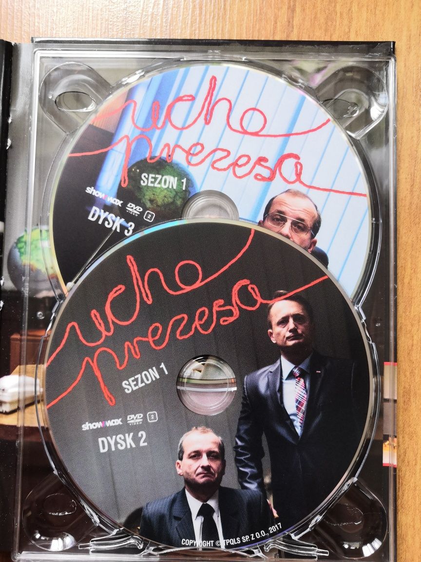 Ucho Prezesa - Sezon 1 - DVD + książka