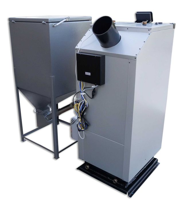 Kocioł na PELLET Palnik Samoczyszczący 25KW 220M2 5KLASA
