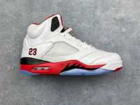 Air Jordan 5 Retro "Fire Red Black Tongue"