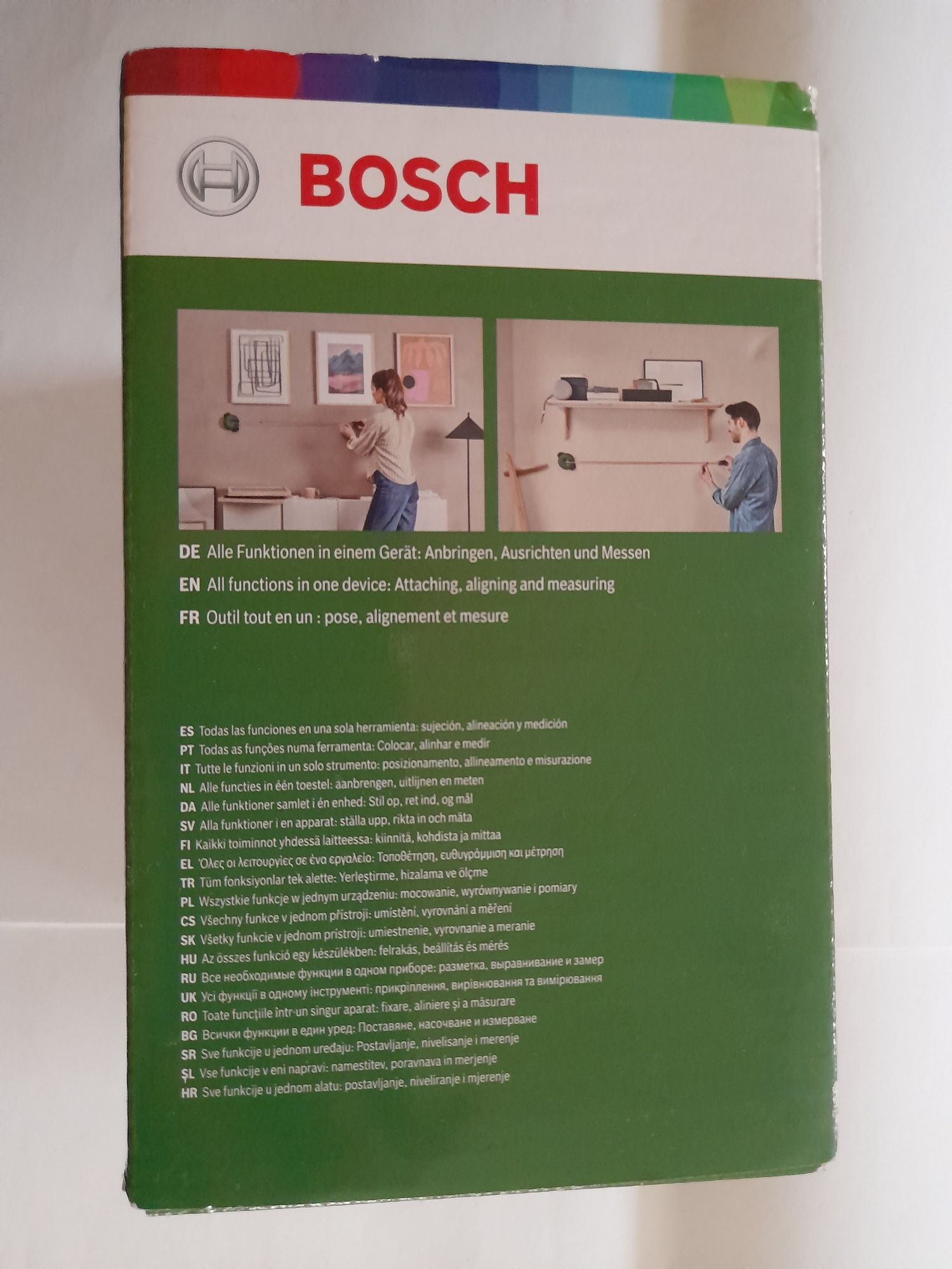 Bosch Atino линейный лазерный нивелир