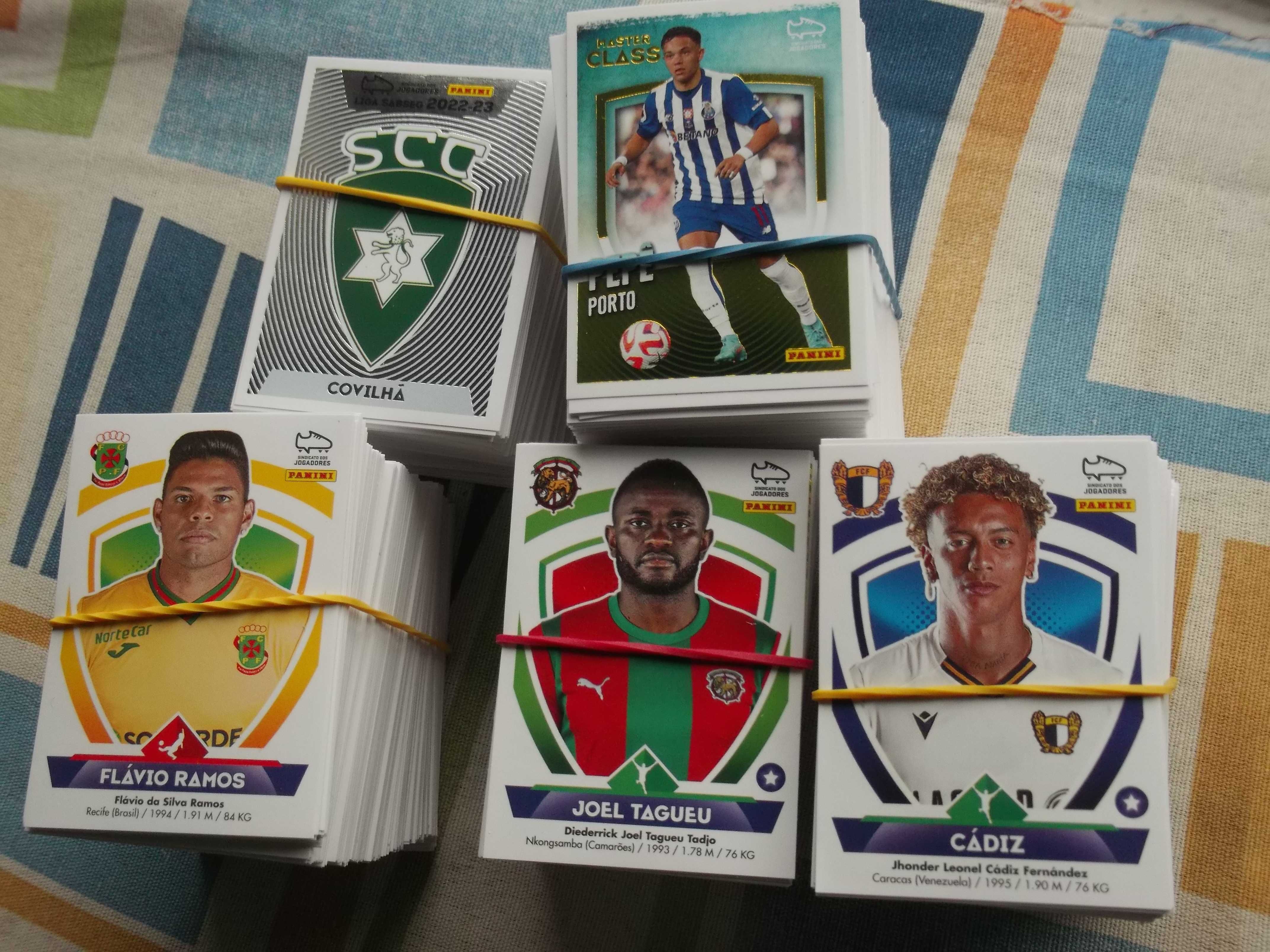 Cromos da Liga 2022 23 com atualizações + atualização do nº242