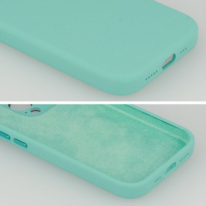 Tel Protect Lichi Soft Case Do Iphone 15 Niebieski
