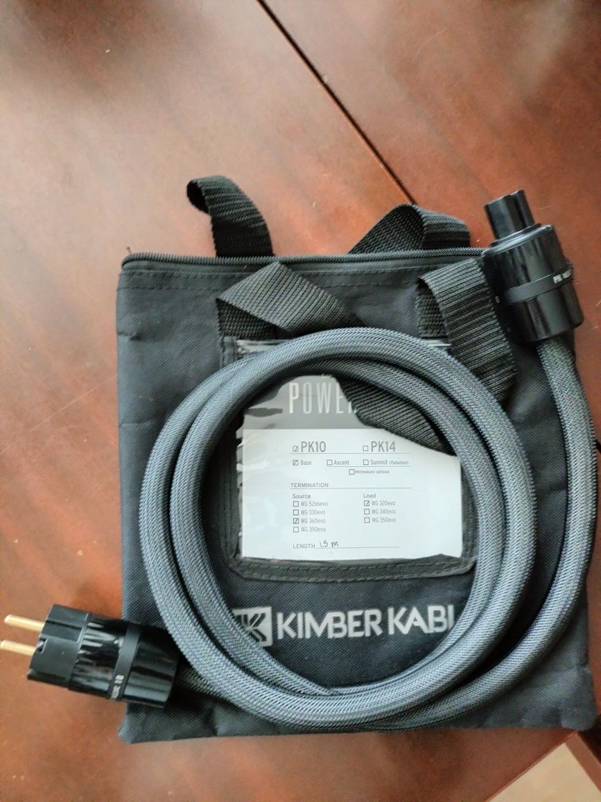 Kimber kable PK10 силовой кабель