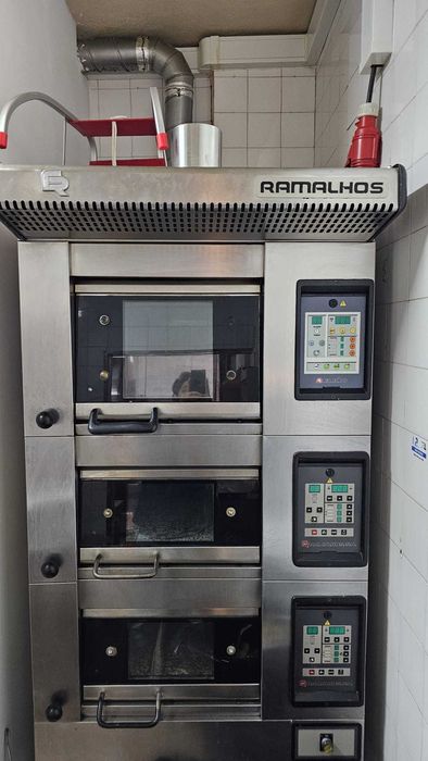 Forno Ramalhos trifásico 3 camaras