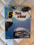 Capa do professor + agenda Terra à Vista 5 com fichas e testes de aval