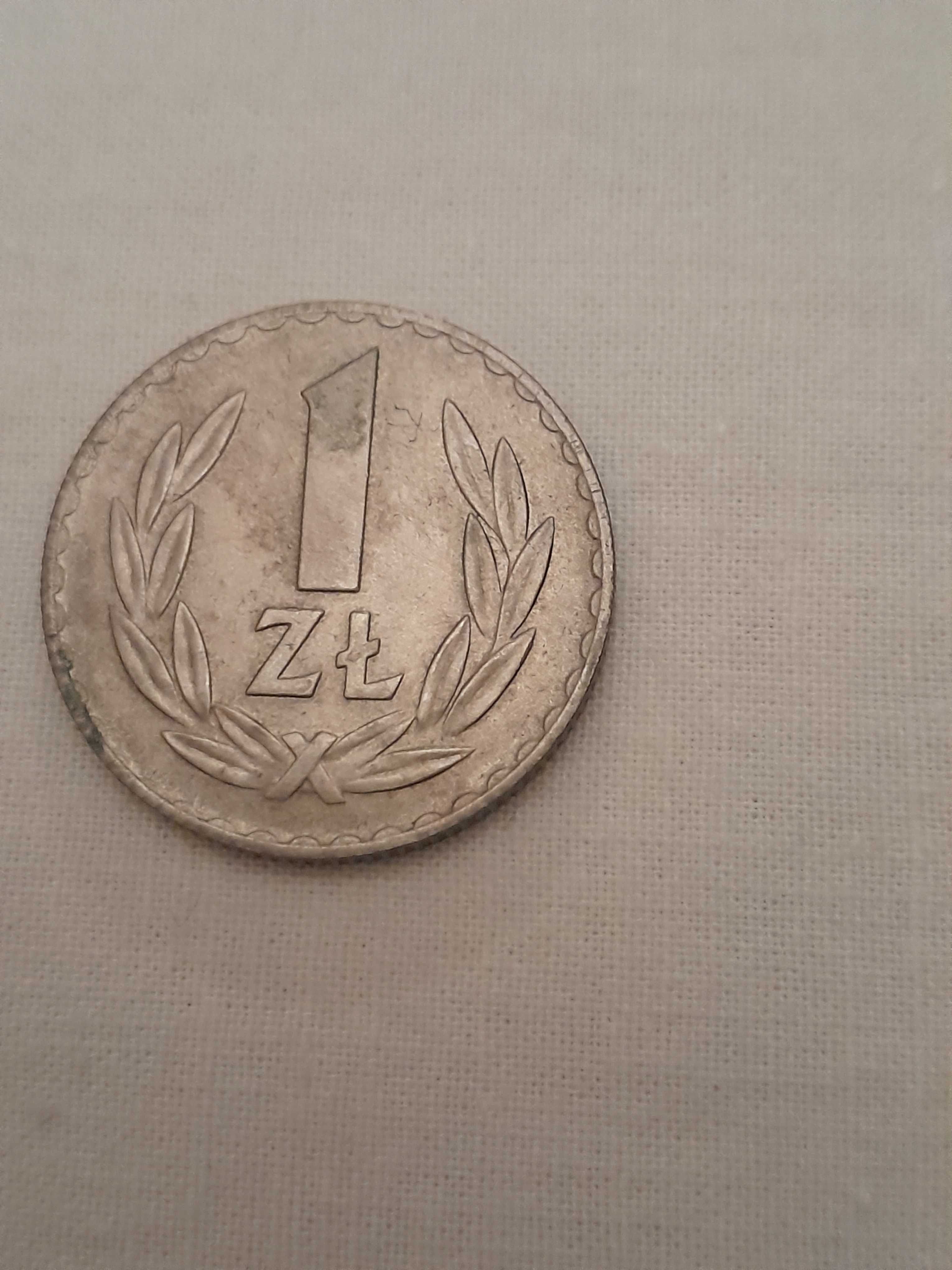 Sprzedam monetę kolekcjonerską 1 zł  1949 r.  z miedzioniklu PRL