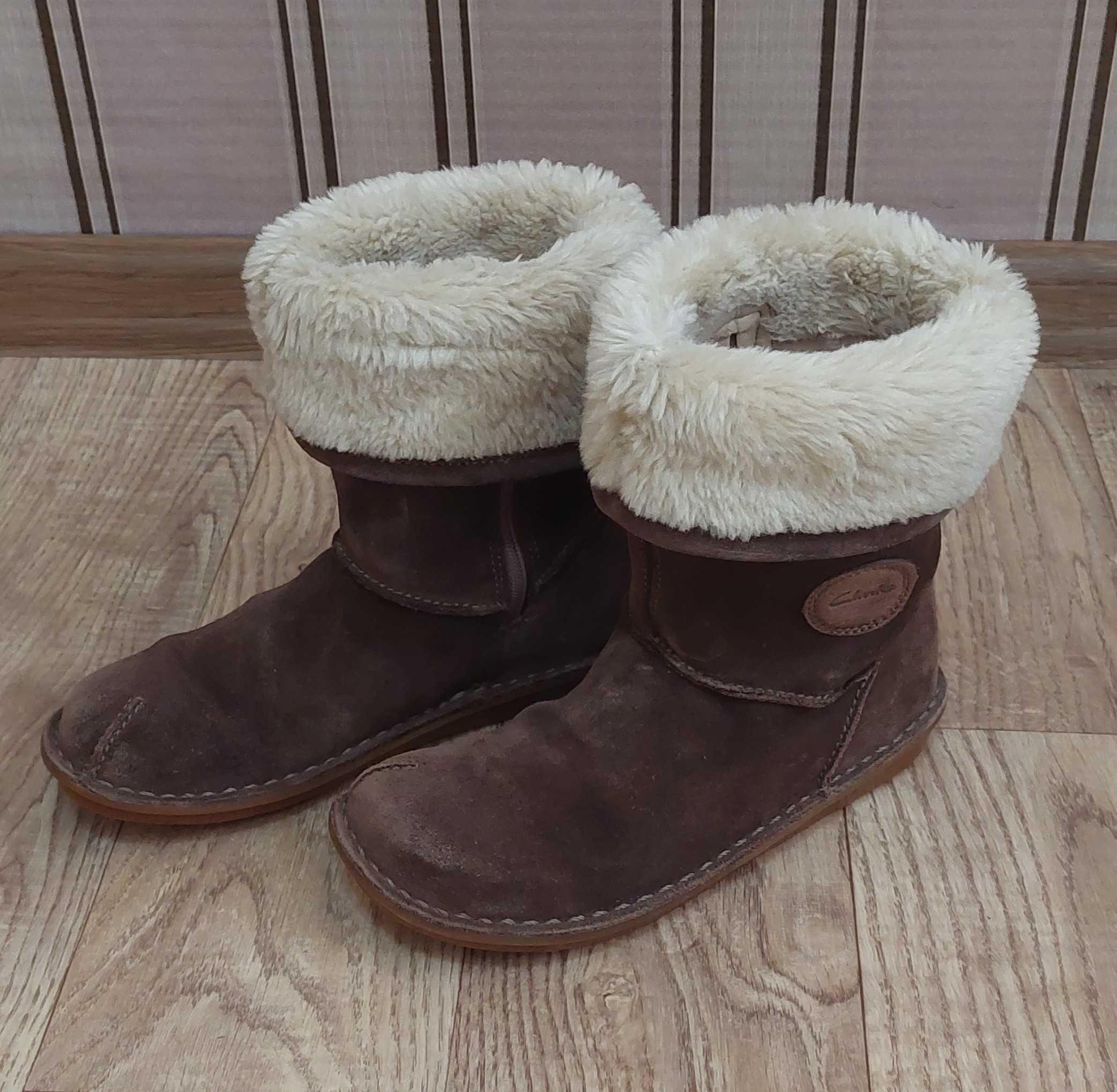 Сапоги Clarks р.30 (22 см)