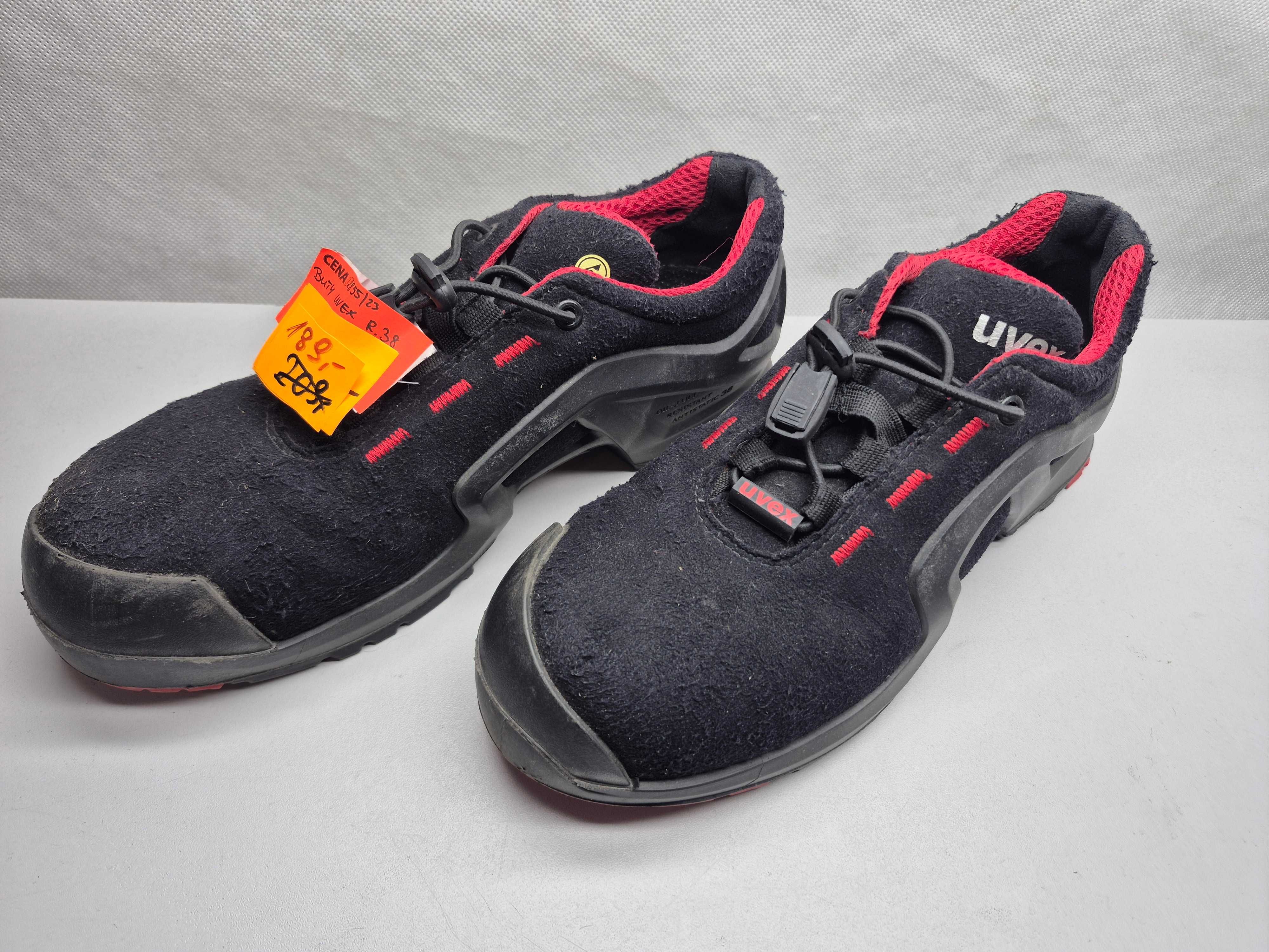 Buty robocze Uvex r.38 S3 SRC; Komis Jasło Igielna