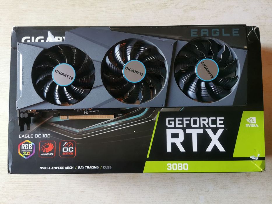 Відеокарта Gigabyte RTX 3080 10gb(під відновлення)