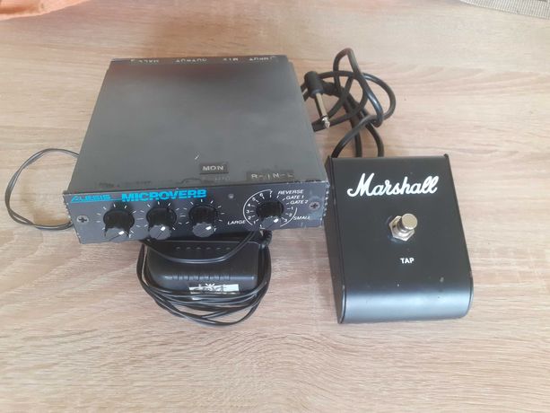 Efekt Alesis Microverb + Footswitch marschal