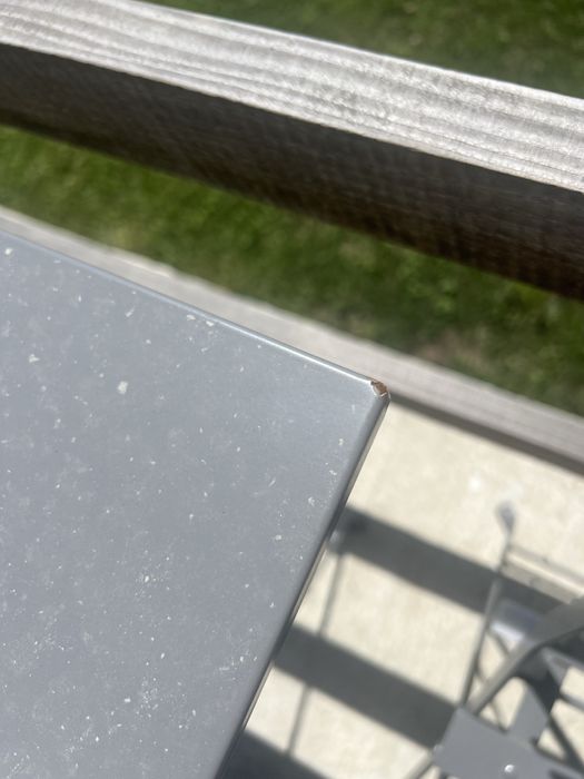 Stolik ogrodowy balkonowy zestaw krzesla metalowe