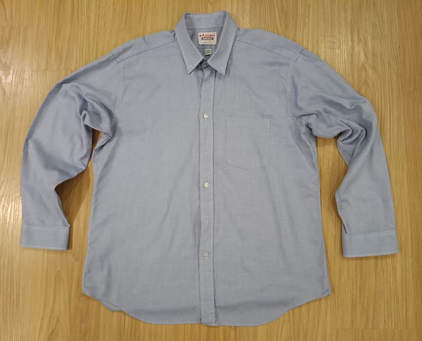 Koszula męska Arrow rozmiar 43/86 Błękitna