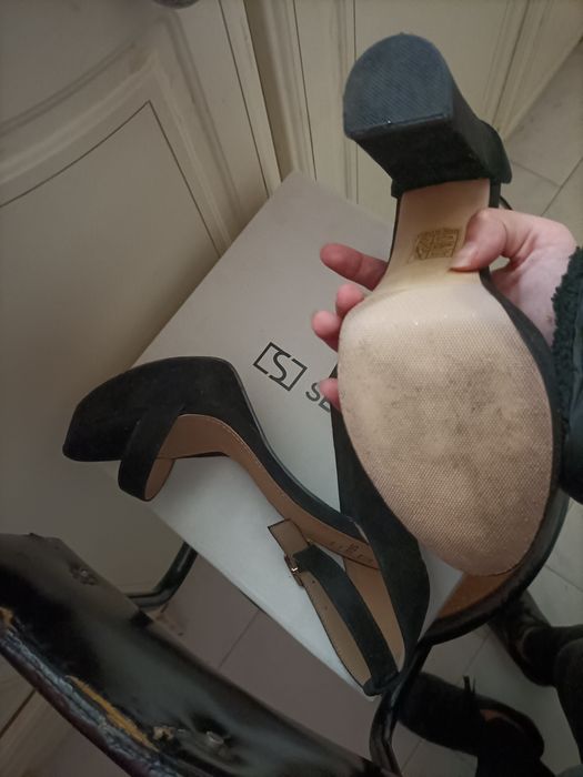 Sapatos Seaside salto alto