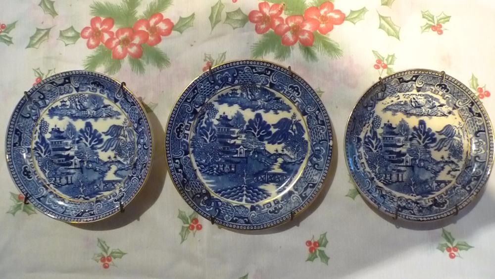 Três pratos da China