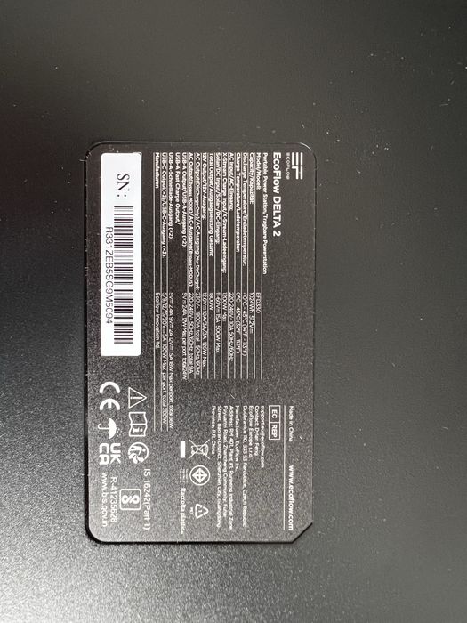 Зарядна станцiя EcoFlow DELTA 2 (1024 Вт*год)