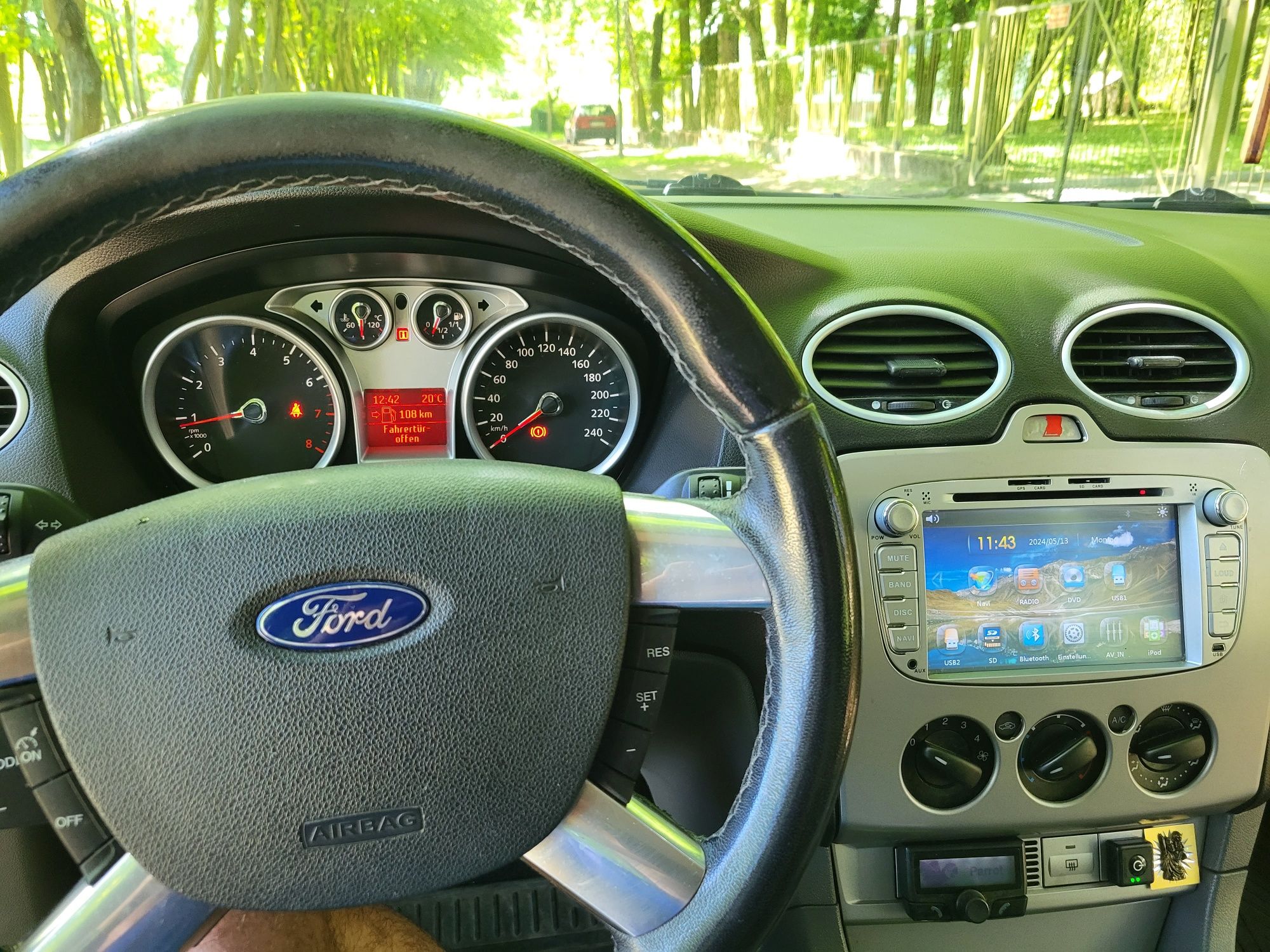 Ford Focus 1,6 LPG, nawi, klima