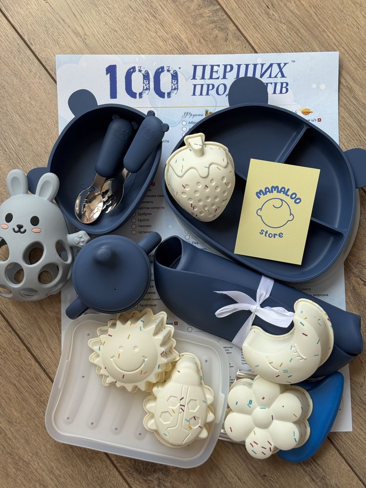 Посуд з харчового силікону