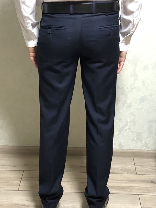 Брюки Arber класичні сині