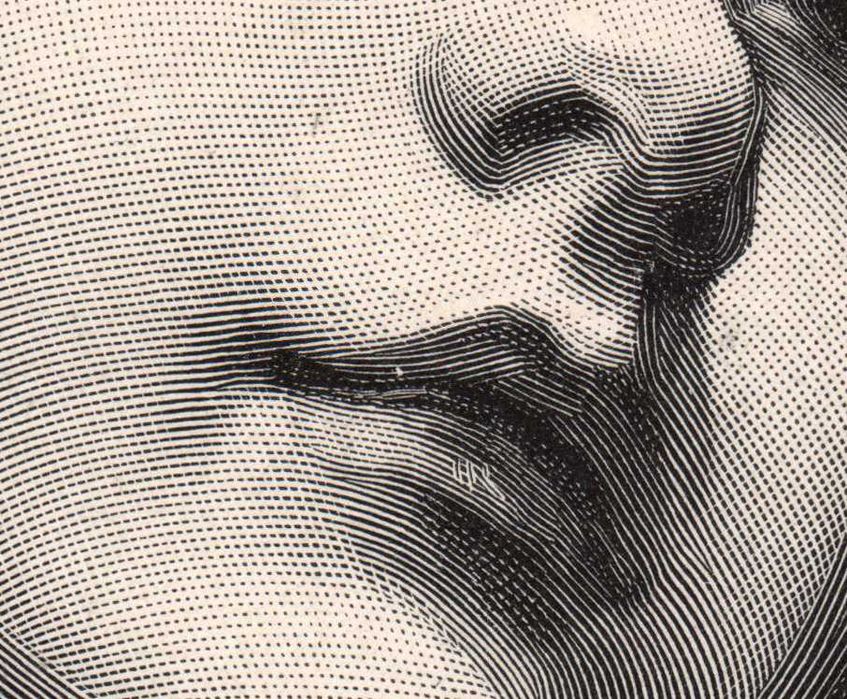 Franciszek Żmurko: Młoda kobieta. Drzeworyt 1905 r. oryginał