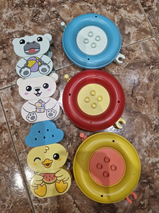 Конструктор LEGO DUPLO My First Веселе купання: Плаваючий потяг