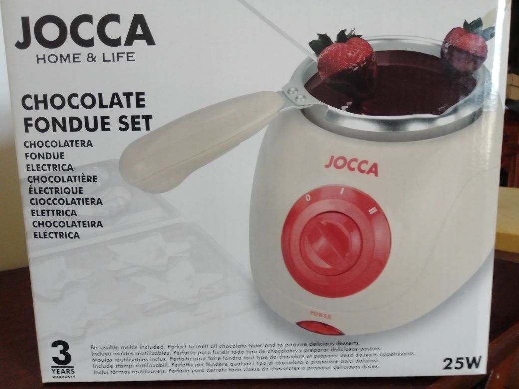 JOCCA chocolate fondue set