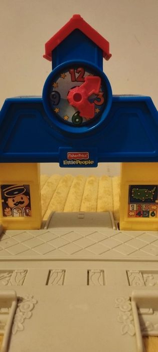 Kolejka Fisher Price pociąg Little people
