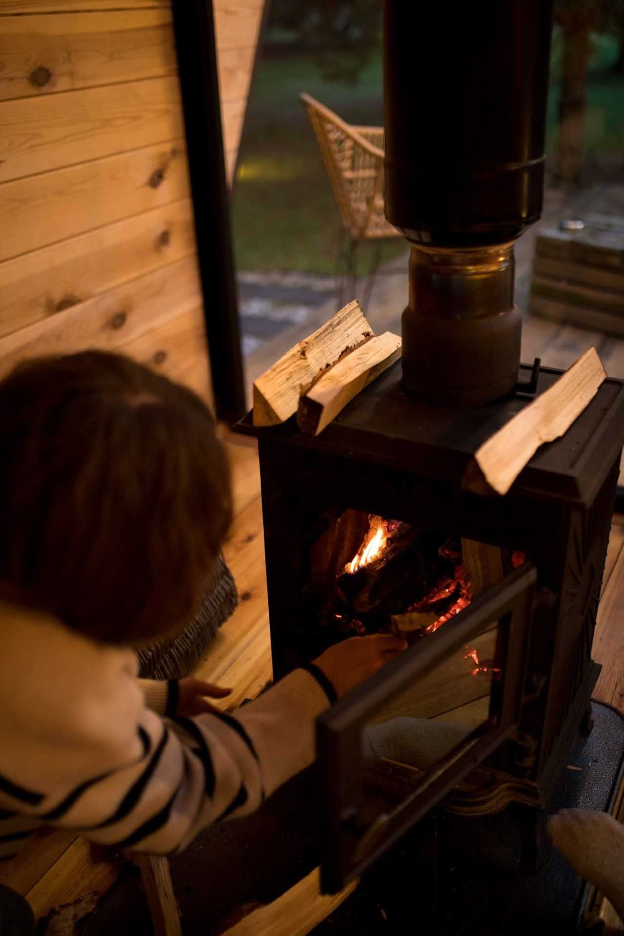 Całoroczne domki dla dwojga z jacuzzi i sauną (60 km z Warszawy)