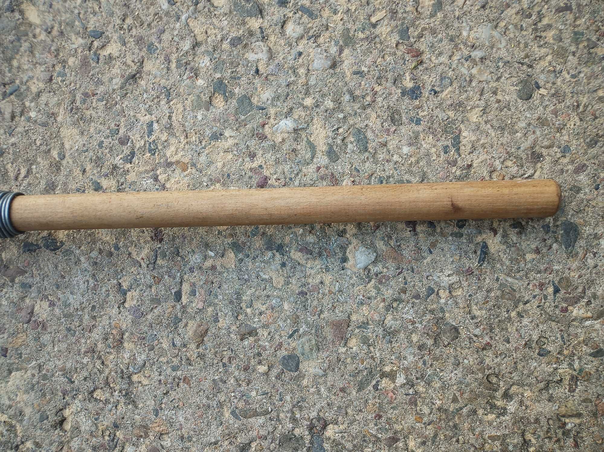 WIELKA ubijaczka trzepaczka rózga do jajek ciasta PRL stara 53 cm