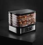 10w1 Duża Suszarka do Grzybów Owoców 450w inox timer +6 sit+9 dodatków