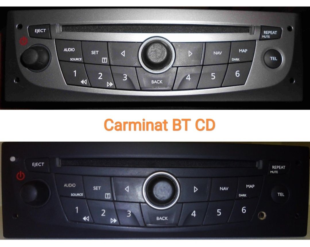 Bluetooth 5.0 Renault CARMINAT Cabasse Navi BT CD, ESCAPE IV AUX Рено