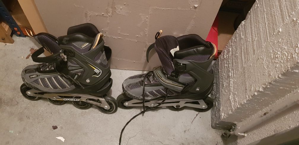 3 pares de Patins em Linha Decathlon